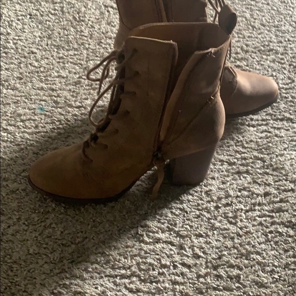 Brown XoXo Booties - Picture 3 of 4
